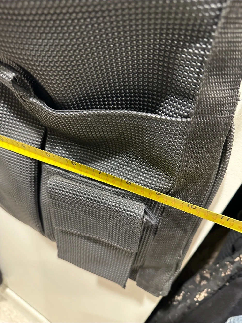 Men's Black Crossbody Utility Bag - Compact Everyday Carry